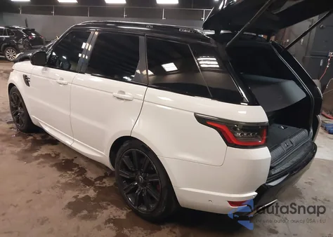 2018 Land Rover Range Rover Sport Supercharged/Supercharged Dynamic из США, поврежденный, VIN SALWR2RE6JA809582